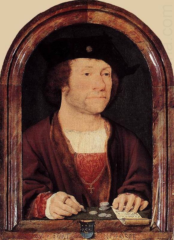 Portrait of Anthonis van Hilten fdg, CLEVE, Joos van